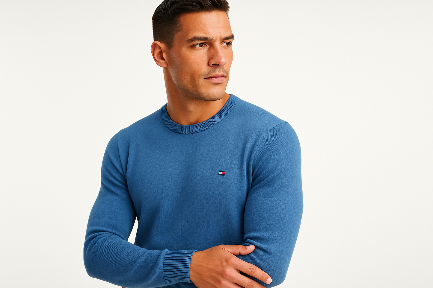 Modelo atlético vista tres cuartos