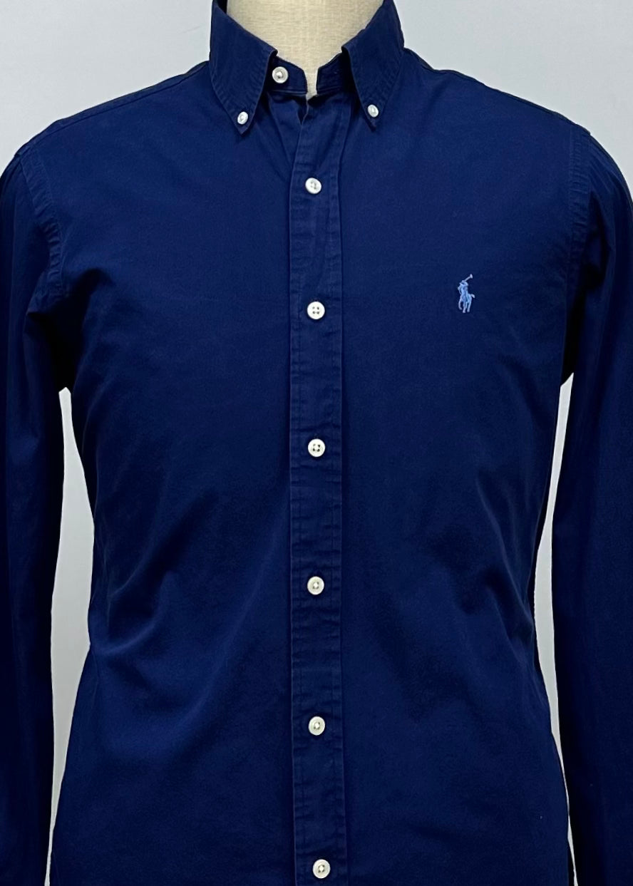 Camisa de botones Polo Ralph Lauren 🏇🏼 en color azul navy Talla L Entalle Regular