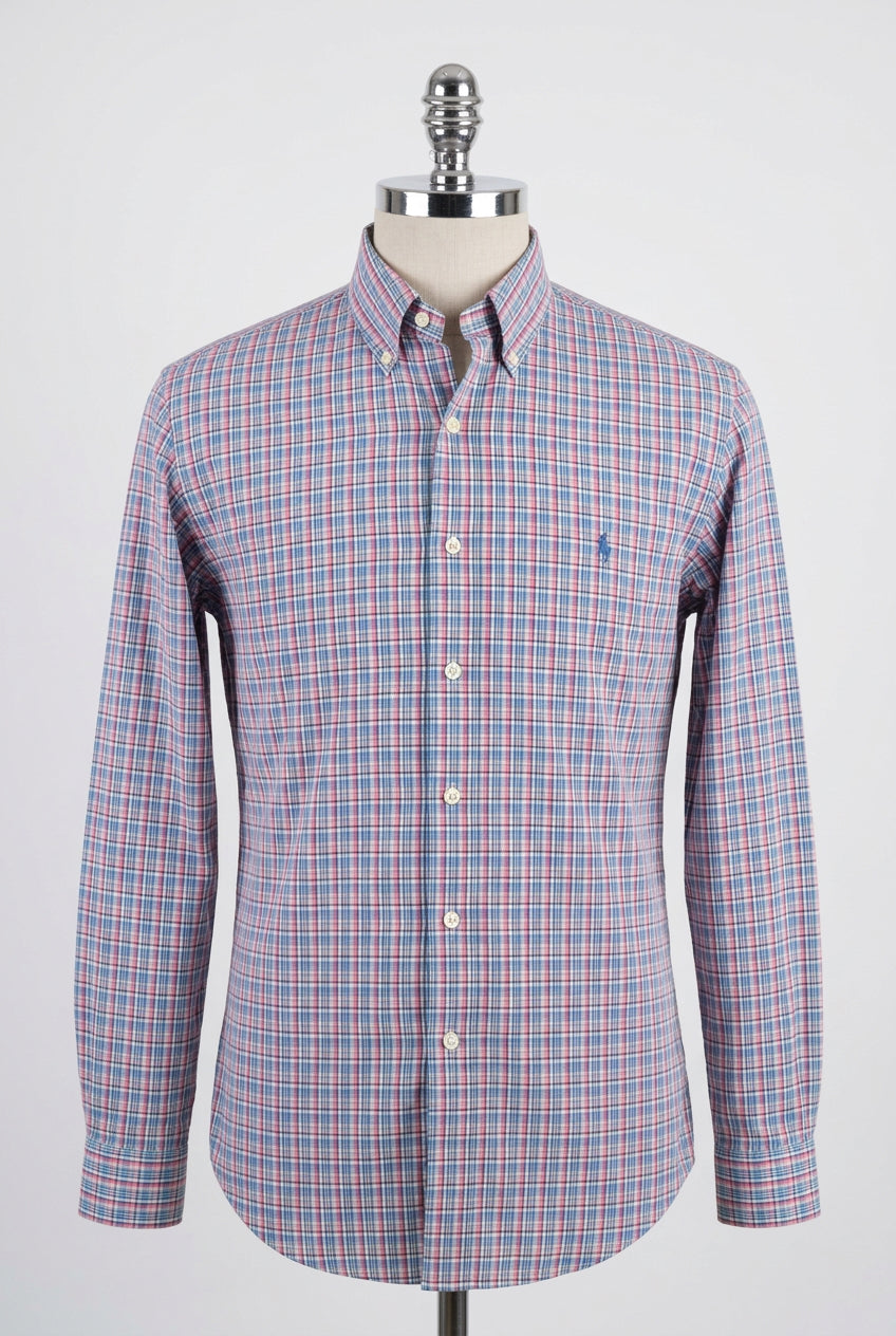 Camisa Polo Ralph Lauren 🏇🏼 de cuadros en color rojo, verde, azul y blanco Talla L Entalle Regular