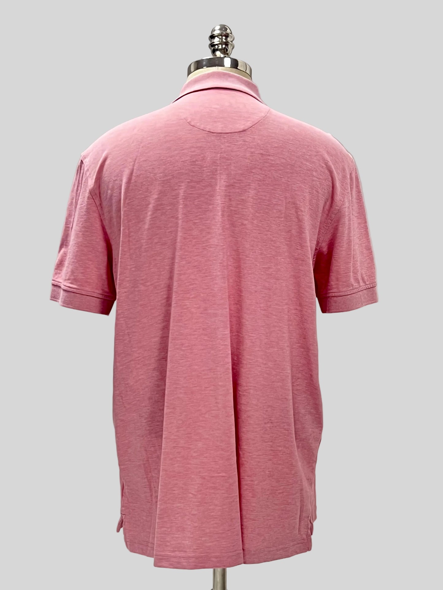 Camiseta Polo Brooks Brothers 🐑 color rosado claro Talla XL Entalle Slim Fit