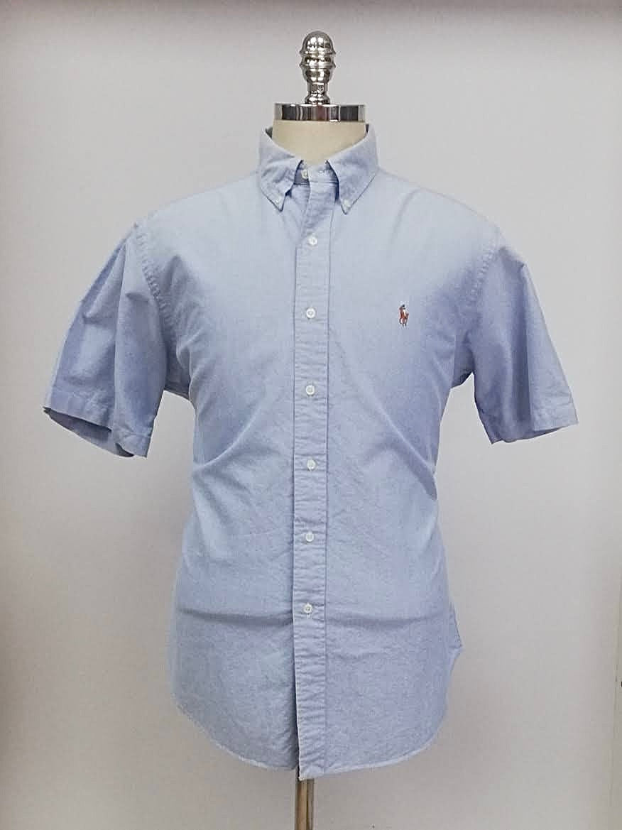 Camisa de botones en color celeste Oxford Polo Ralph Lauren 🏇🏼 Talla L Entalle Clásico (ver descripción)