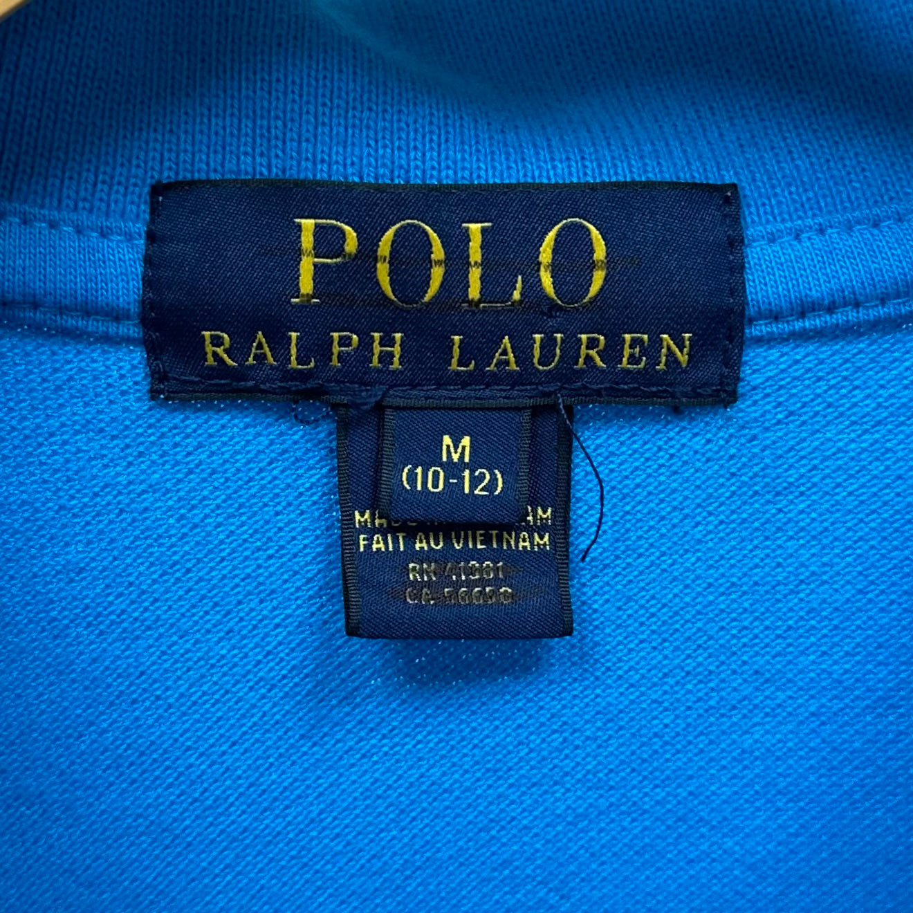 Camiseta Polo Ralph Lauren 🏇🏼 de niño color turquesa Talla M (10-12) Entalle Regular