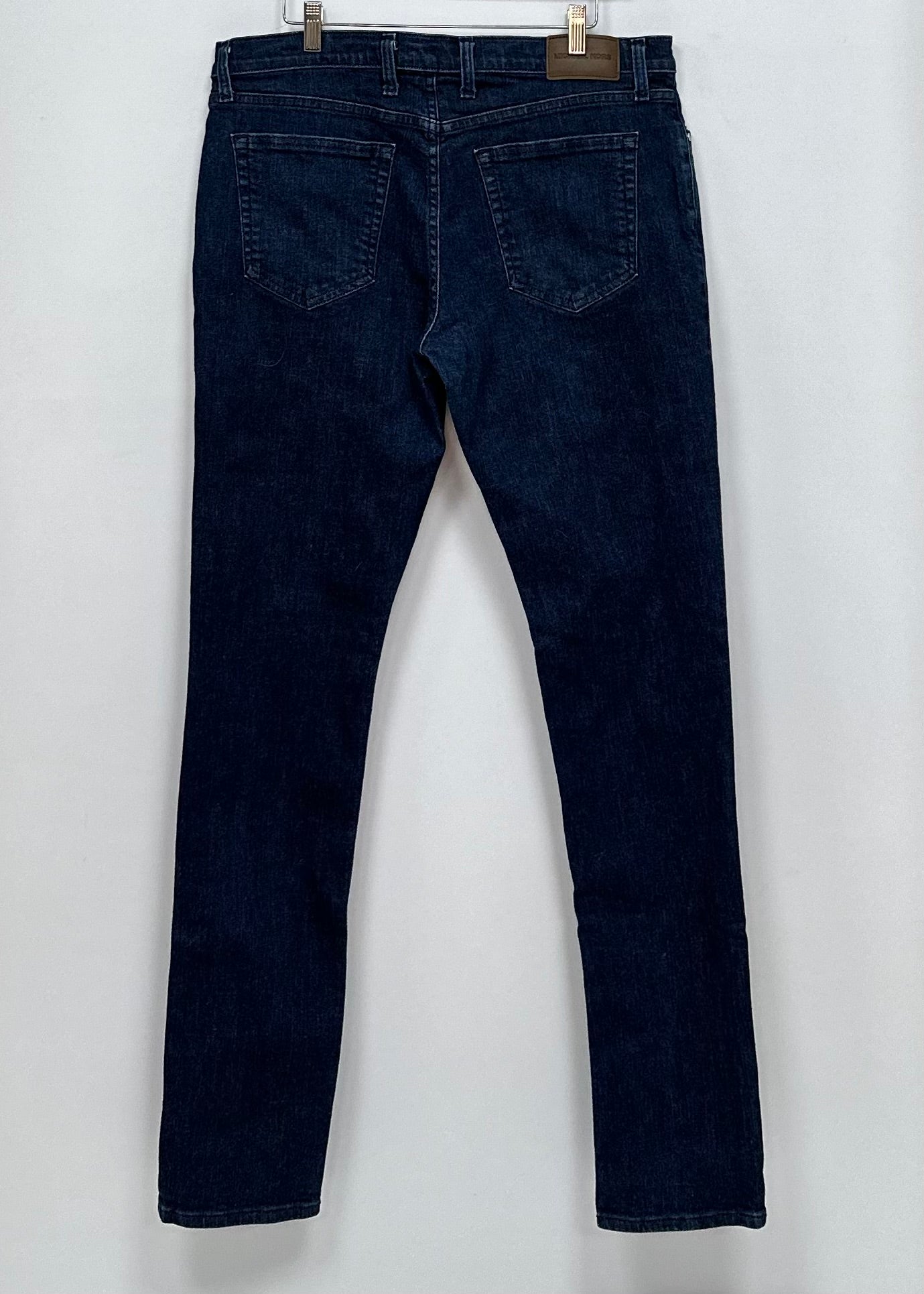 Pantalon jeans color azul denim Michael Kors Talla 36x34 Corte Slim Fit