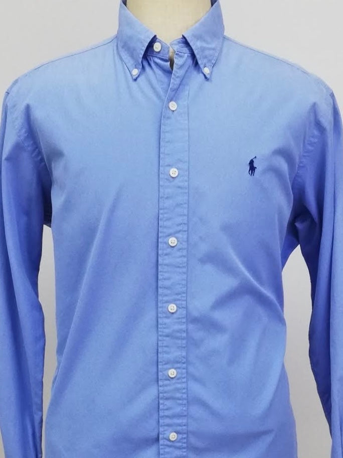 Camisa de botones Polo Ralph Lauren 🏇🏼 en color Celeste Talla L Entalle Clásico (ver descripción)