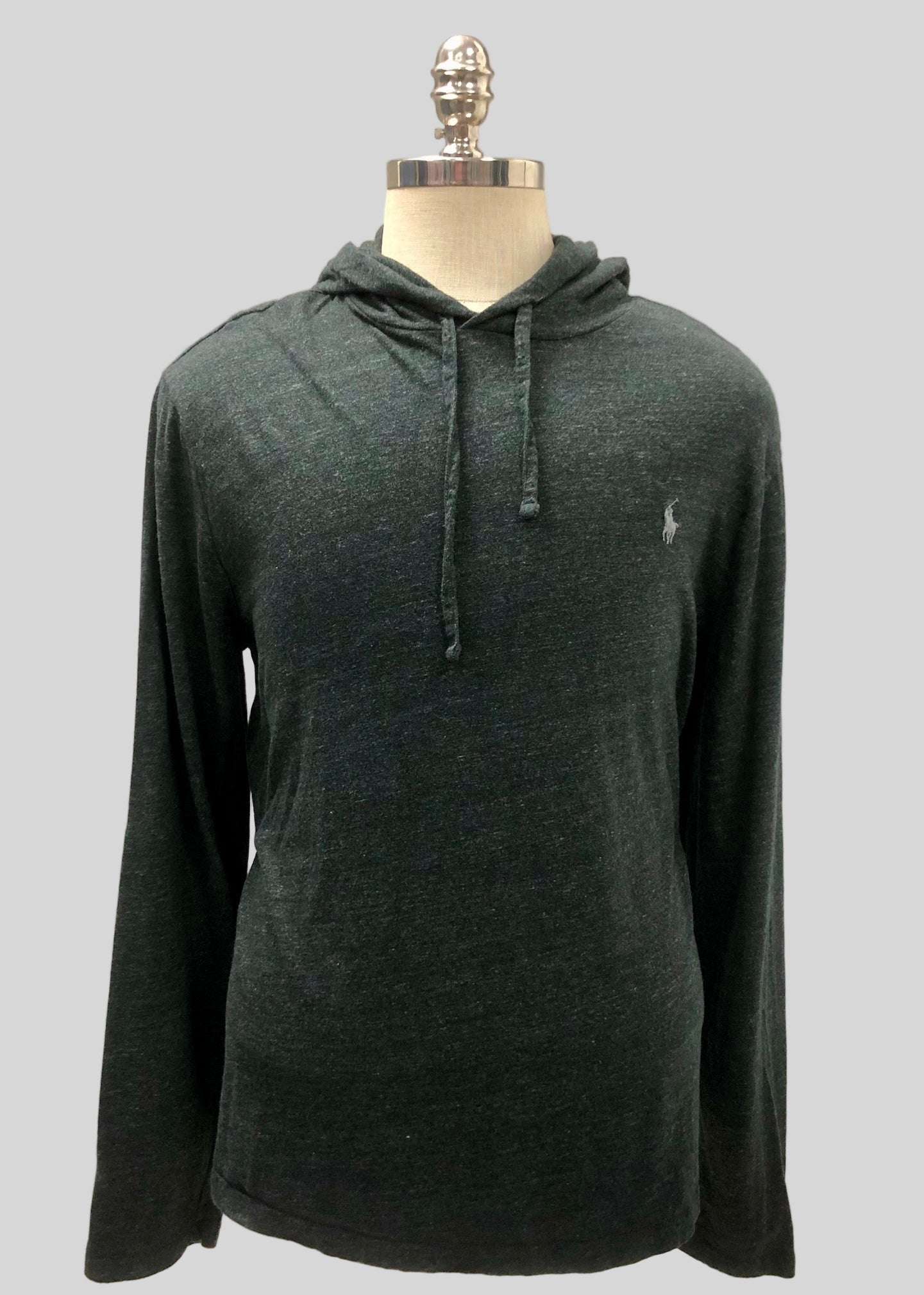 Sueter Jersey con capucha Polo Ralph Lauren 🏇🏼 color gira oscuro Talla L