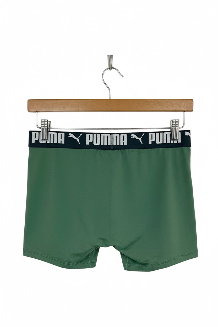 Boxers Briefs Puma 🐆 Tela Performance color verde claro Talla L