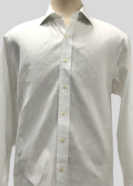 Camisa de botones Polo Ralph Lauren 🏇🏼 Tela ligera Color blanco Talla XL Entalle Clásico