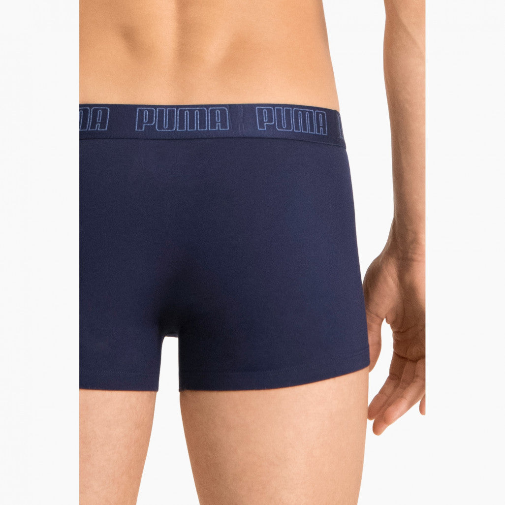 Combo de 3 Boxers Briefs Puma 🐆 Tela de algodon ultra soft color Gris, azul y verde Talla L y XL