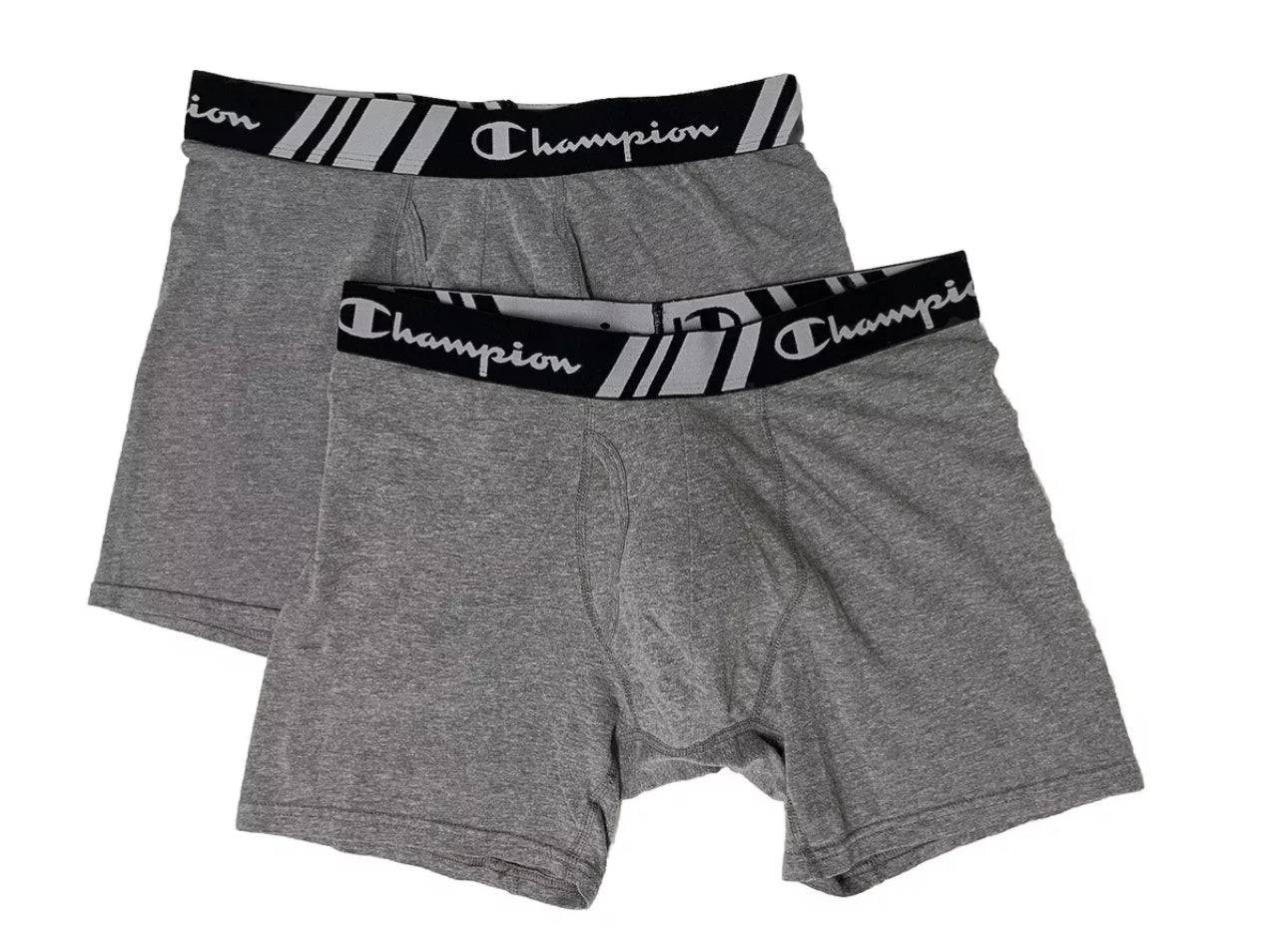 Boxers Briefs Champion Tela de algodón color Gris Talla L