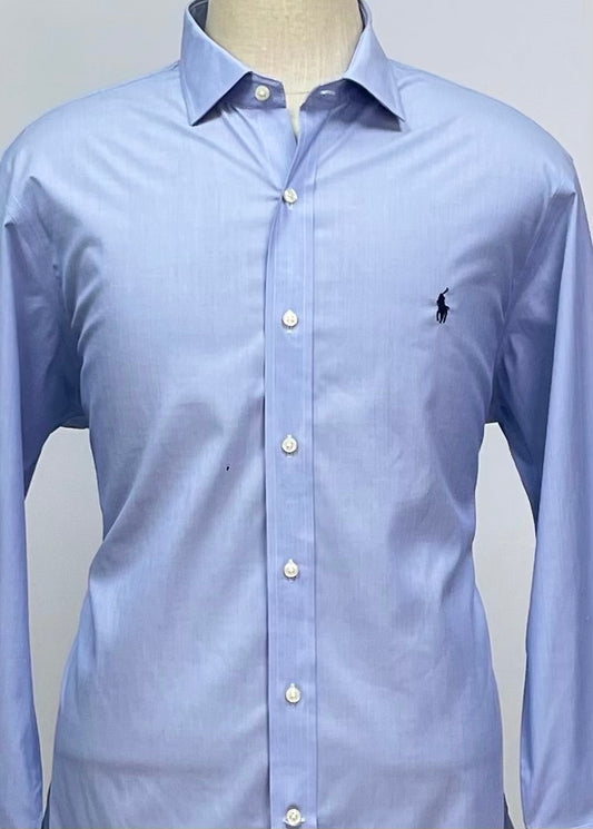 Camisa de botones Polo Ralph Lauren 🏇🏼 en color Celeste Talla XL Entalle Slim Fit