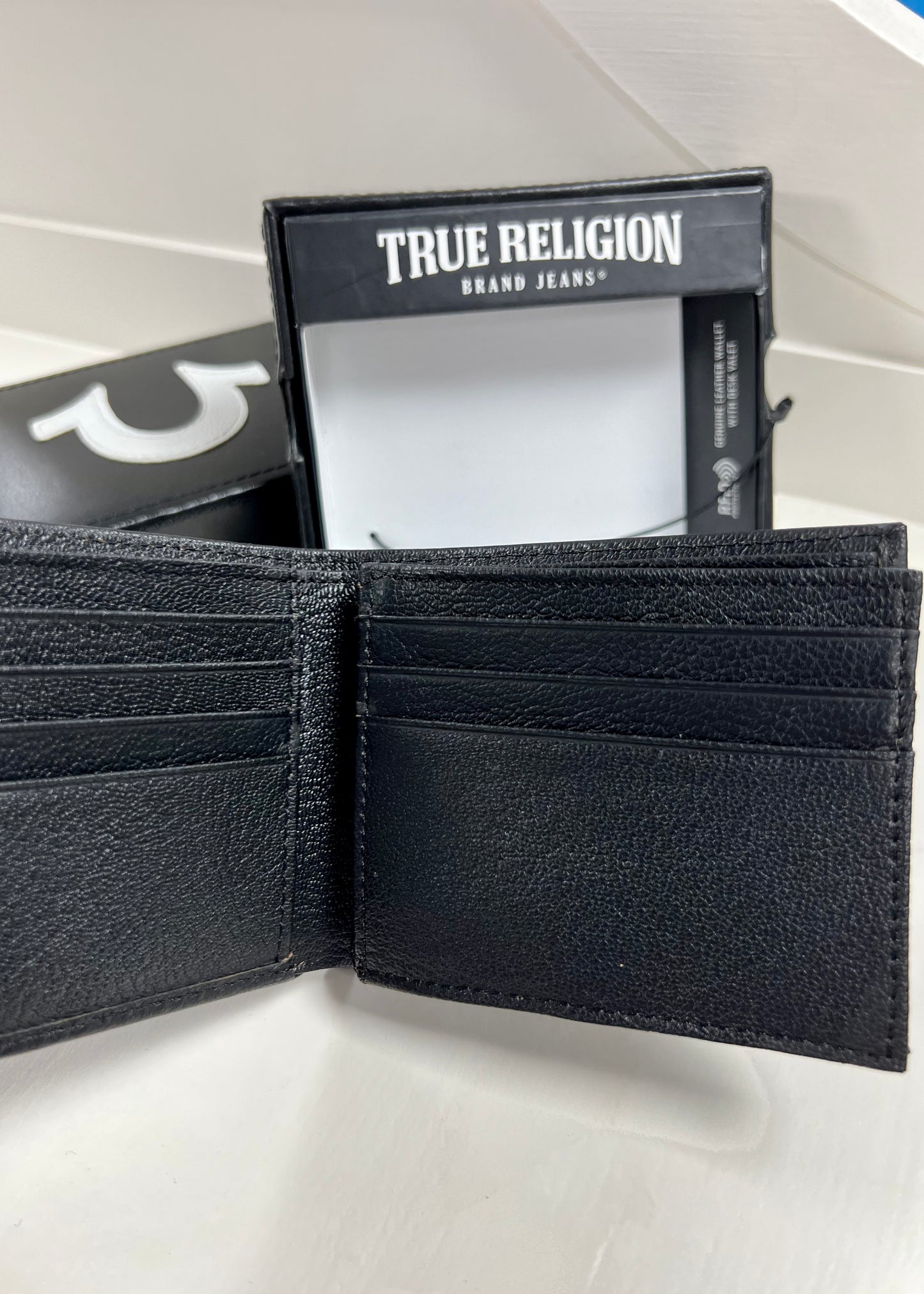 Wallet True Religion Color negro Nuevo con su etiqueta