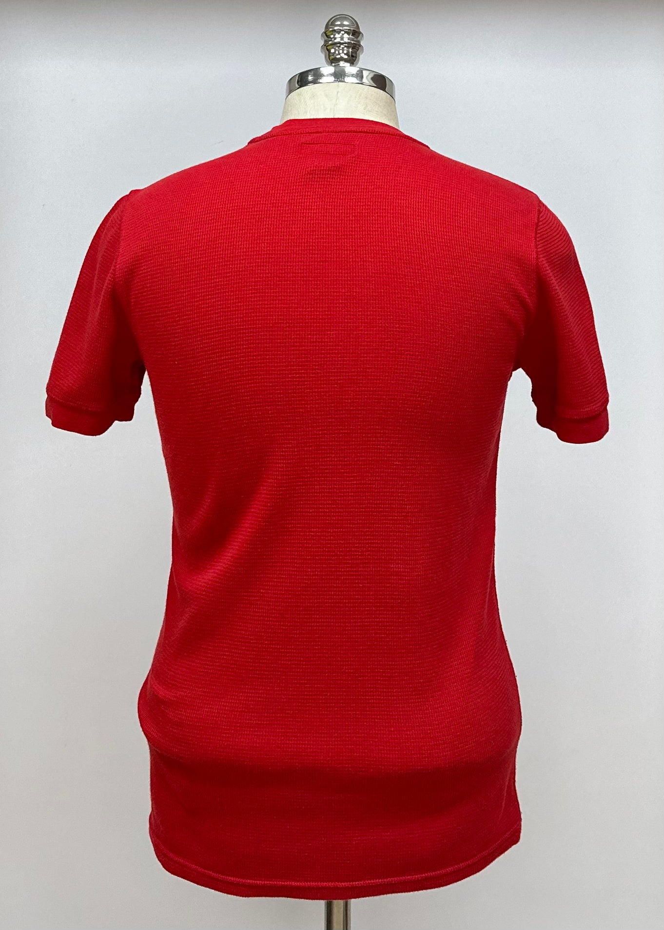 Camiseta cuello redondo Polo Ralph Lauren 🏇🏼 Waffle color rojo manga corta Talla S