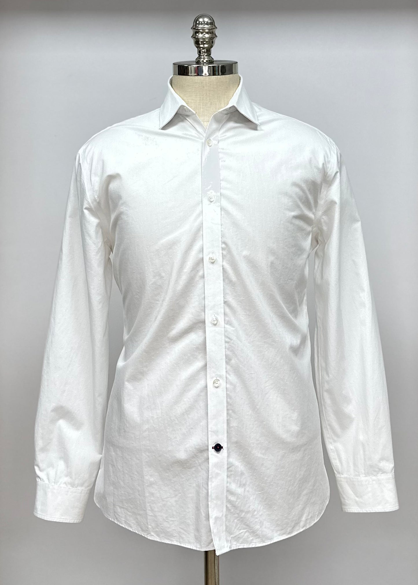 Camisa de botones Tommy Hilfiger 🇺🇸 color Blanco Talla L Entalle Slim Fit