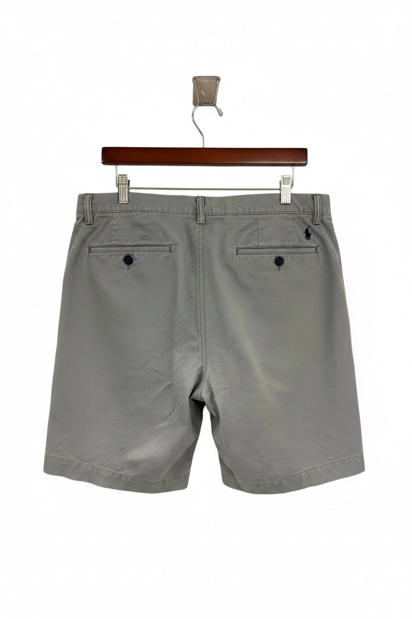 Short Casual Polo Ralph Lauren🏇 color gris claro talla 35