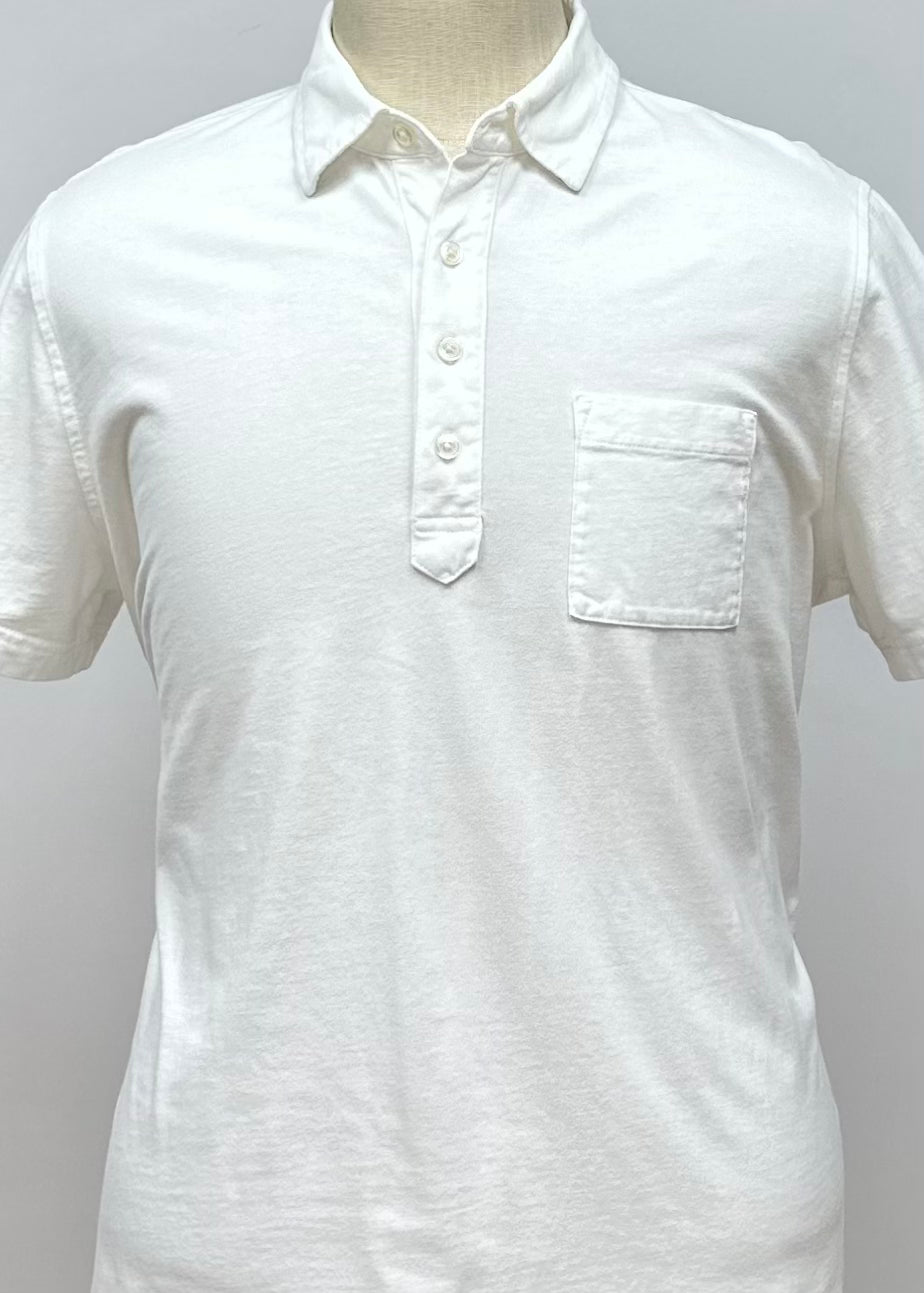 Camiseta Polo Brooks Brothers 🐑 color blanco Talla XL Entalle Slim Fit