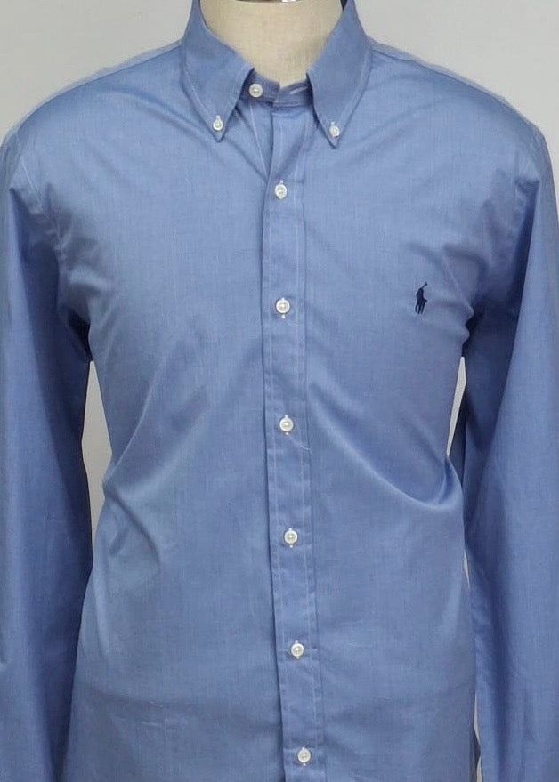 Camisa de botones Polo Ralph Lauren 🏇🏼 en color Celeste Talla XL Entalle Regular