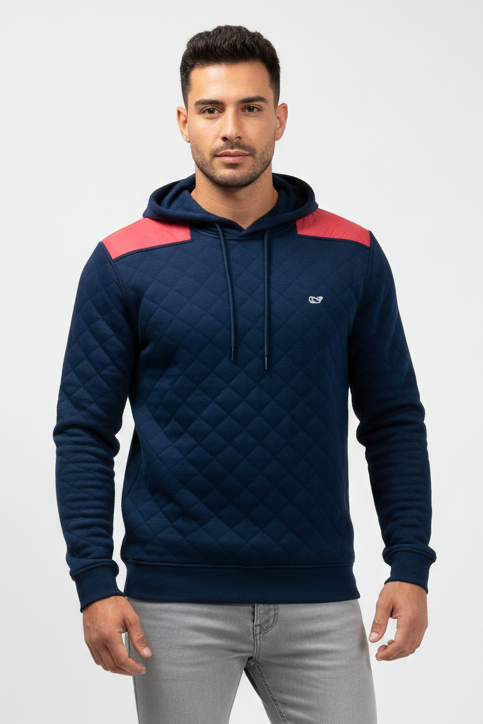 Sueter Pullover Vineyard Vines 🐳 color azul navy y rojo Talla S