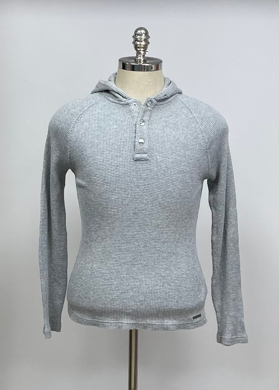 Sueter Jersey con capucha Michael Kors color gris claro Talla S