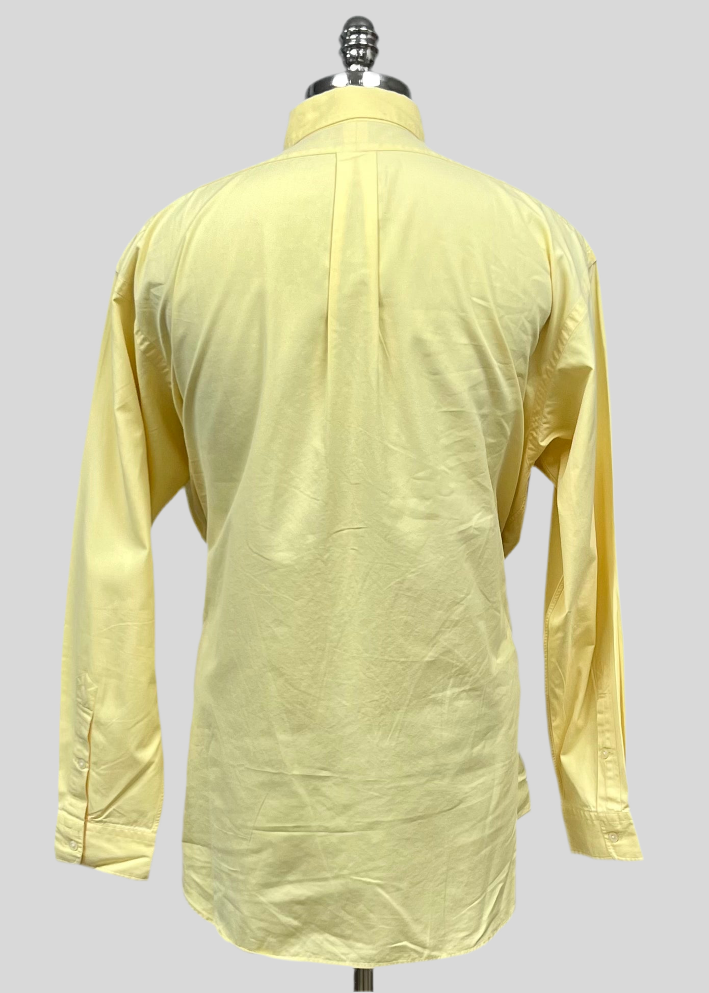 Camisa de botones Polo Ralph Lauren 🏇🏼 en color amarillo claro Talla XXL Entalle Regular