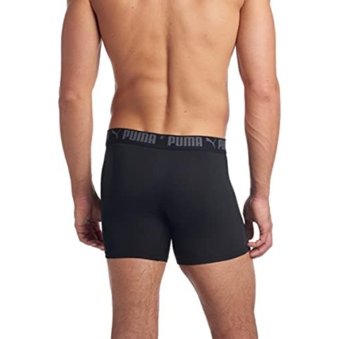 Boxers Briefs Puma 🐆 Tela Performance color Negro Talla L