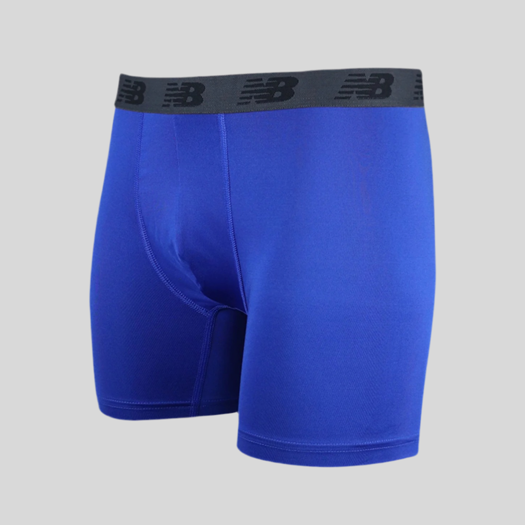 Boxers Briefs New Balance Tela Performance color azul Talla L