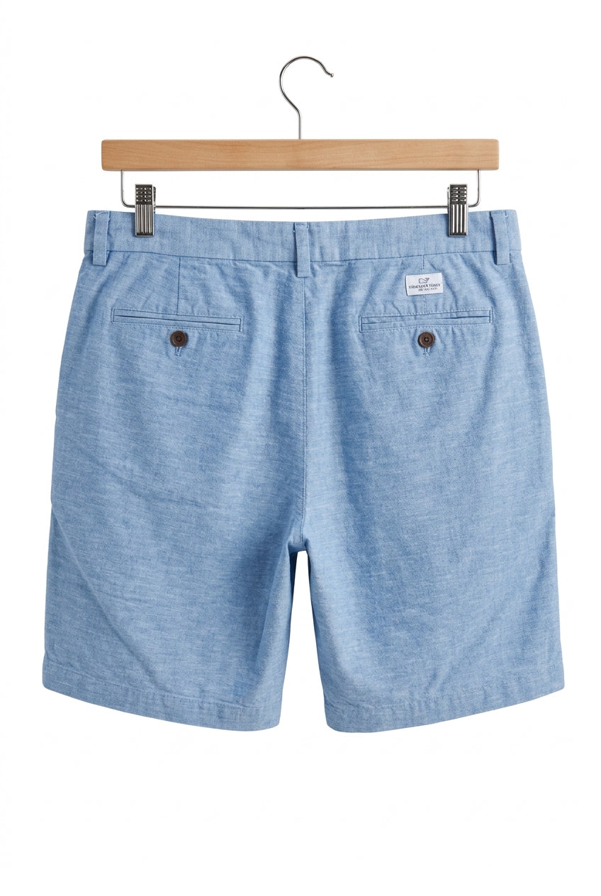 Short Casual Vineyard Vines 🐳 color celeste degradado talla 34