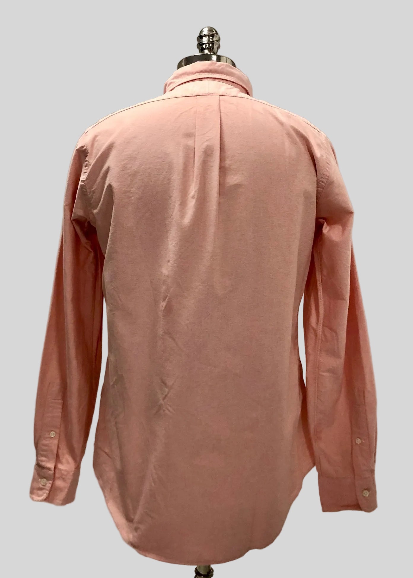 Camisa de botones Polo Ralph Lauren 🏇🏼 Oxford en color salmon Talla M Entalle Custom Fit