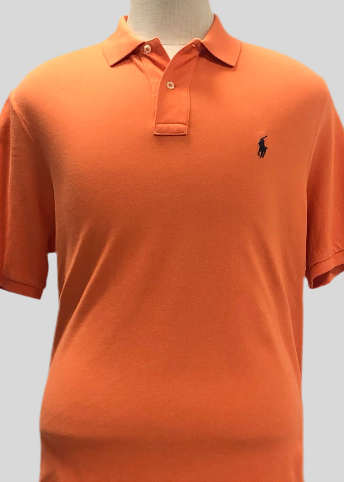 Camiseta Polo Ralph Lauren 🏇🏼 color naranja Talla L Entalle Clásico