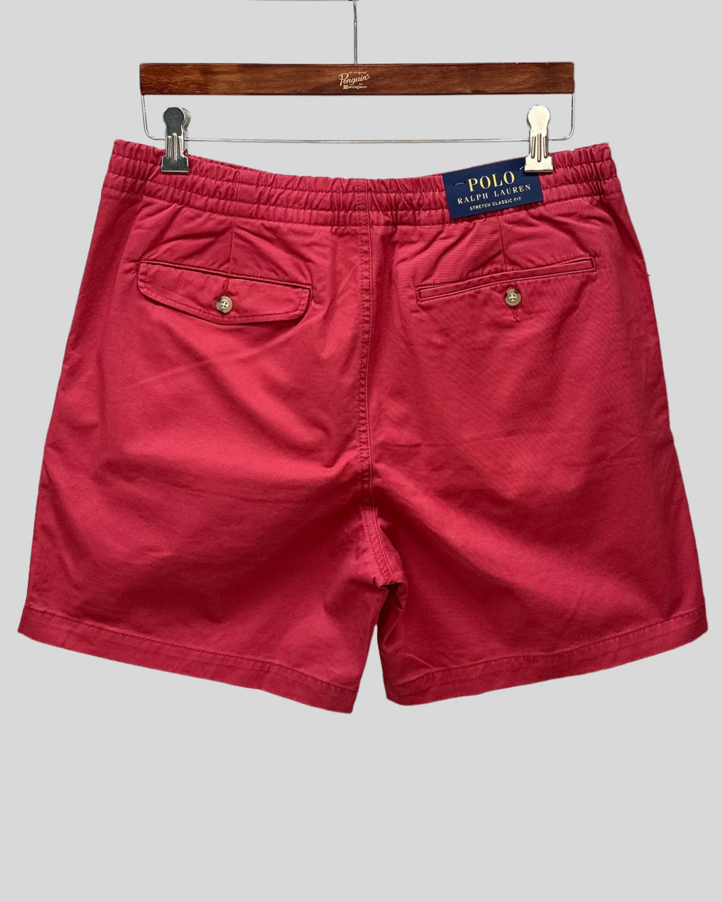 Short Casual Polo Ralph Lauren color Rosado Magenta Talla M y L