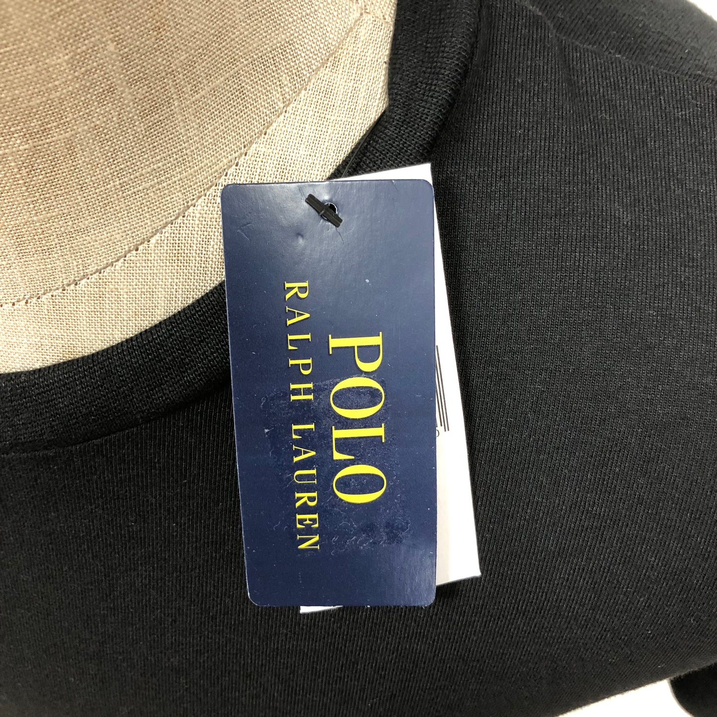 Camiseta cuello redondo Polo Ralph Lauren 🏇🏼 color negro Talla L Entalle Clásico