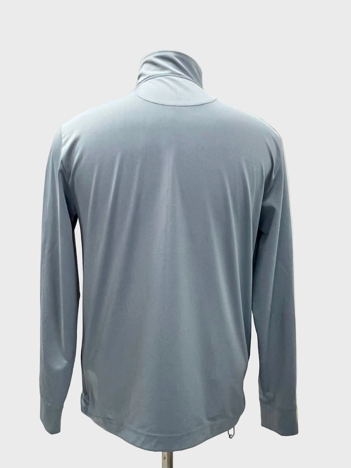 Sueter Jersey Vineyard Vines 🐳 Quarter Zip Performance color gris Talla S