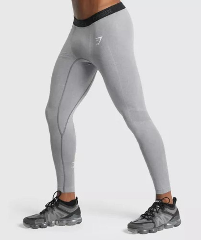 Mallas de entrenamiento Gymshark 🏋🏽 para hombre en Color gris y cintura en negro Talla L
