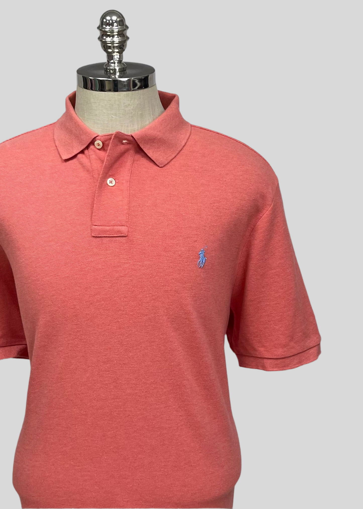 Camiseta Polo Ralph Lauren 🏇🏼color rosado magenta Talla XL Entalle Clásico