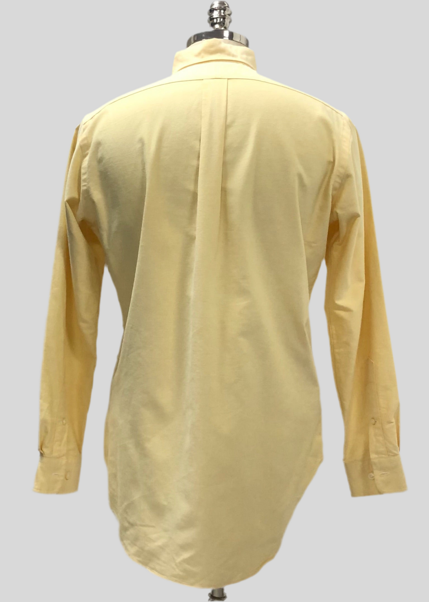 Camisa de botones Polo Ralph Lauren 🏇🏼 Oxford en color amarillo claro Talla M Entalle Regular