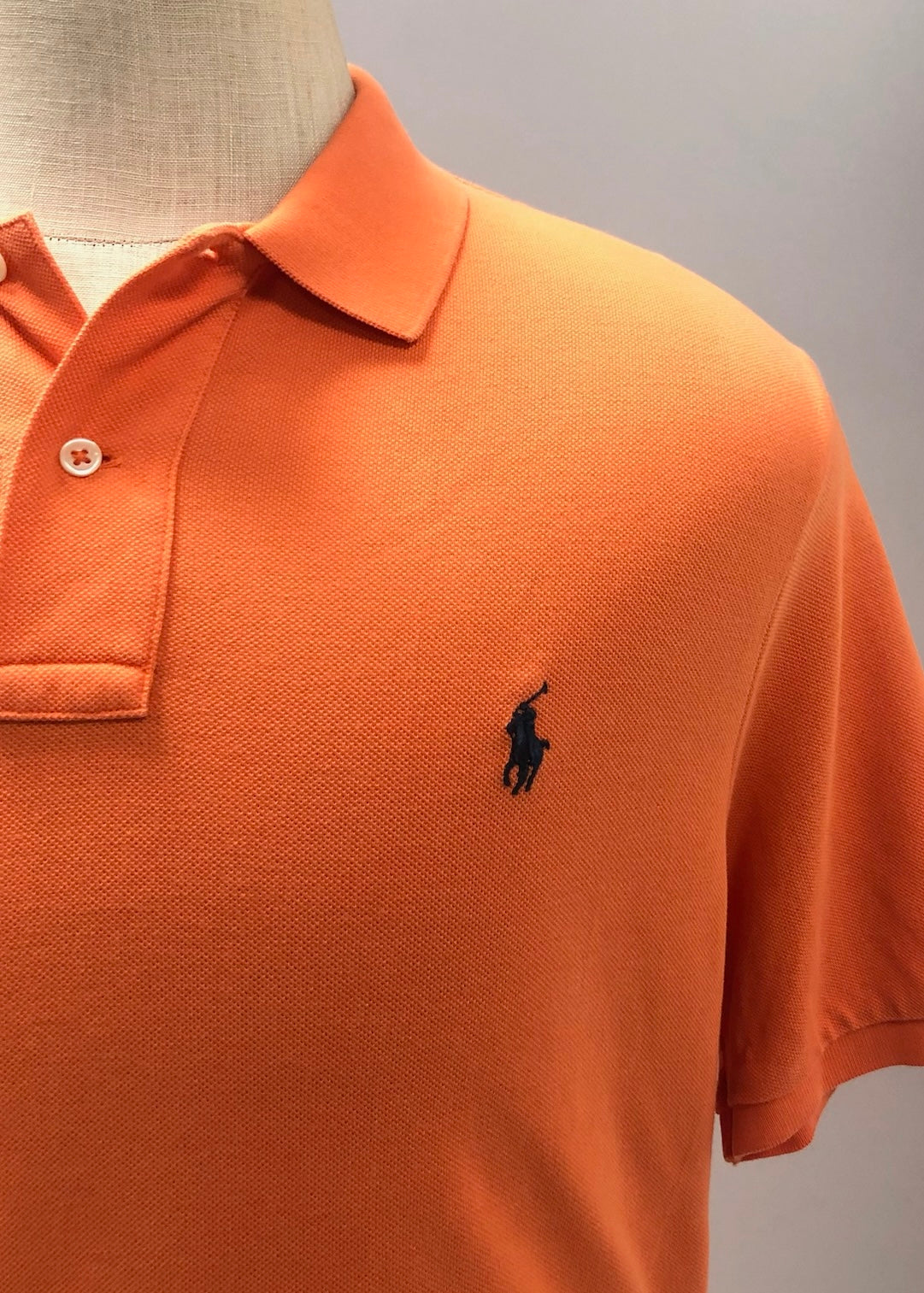 Camiseta Polo Ralph Lauren 🏇🏼 color naranja Talla L Entalle Clásico