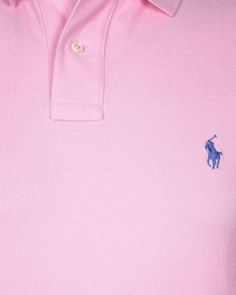 Camiseta Polo Ralph Lauren 🏇🏼color rosado claro Talla S Entalle Regular