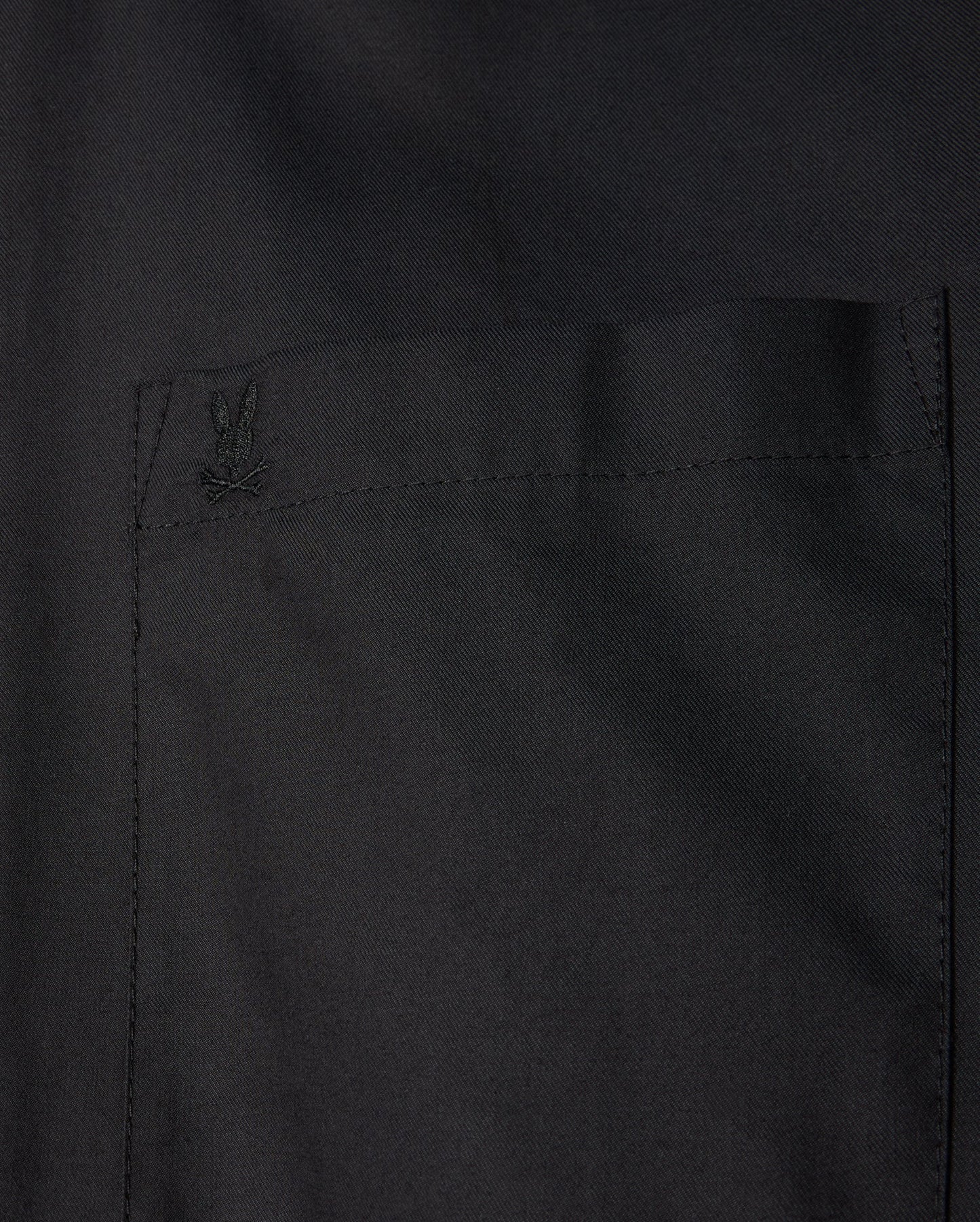 Camisa de botones Psycho Bunny 🐰  Color negro con logo tradicional Talla L Entalle Regular