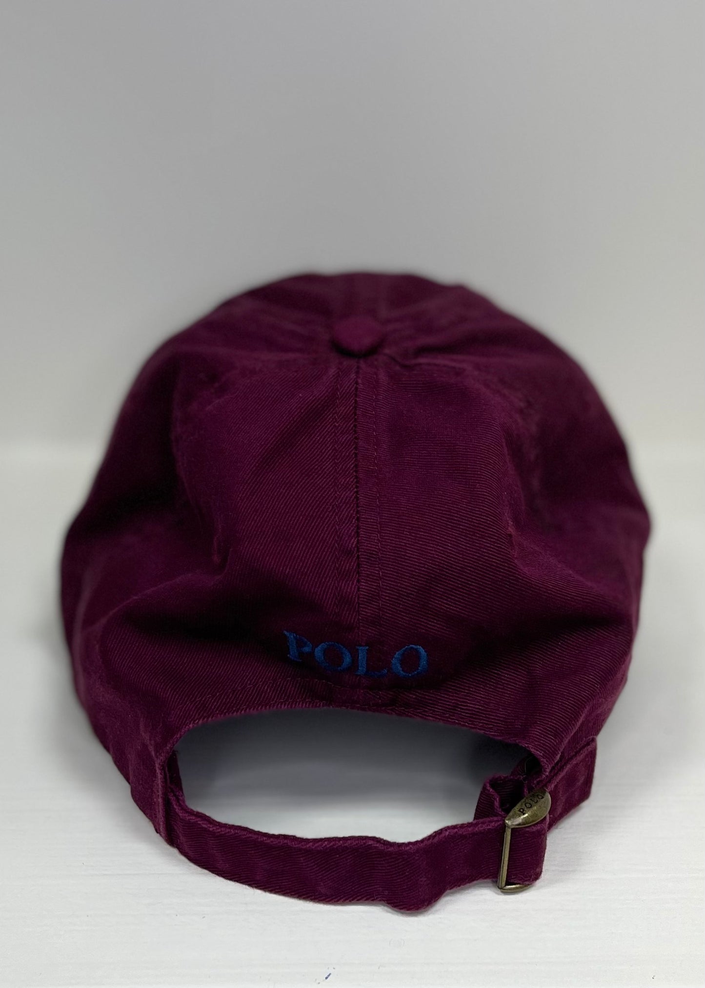 Gorra Polo Ralph Lauren 🏇🏼 color Rojo oscuro y logo tradicional en azul navy