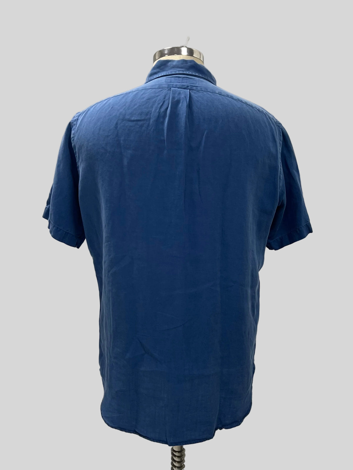 Camisa de botones Polo Ralph Lauren 🏇🏼 De Lino en color azul Talla M Entalle Clásico