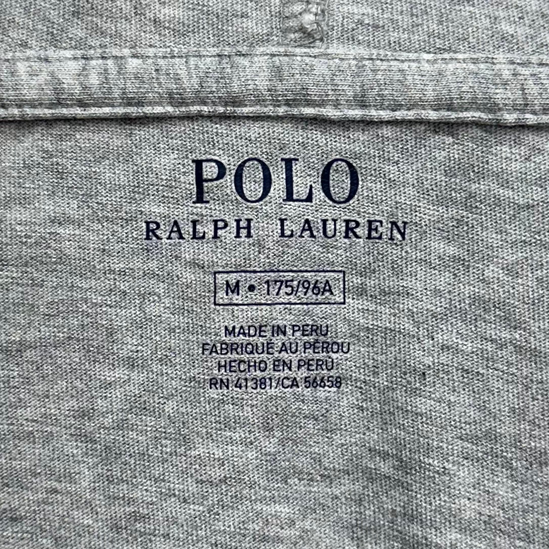 Sueter Jersey con capucha Polo Ralph Lauren 🏇🏼 color gris claro Talla M