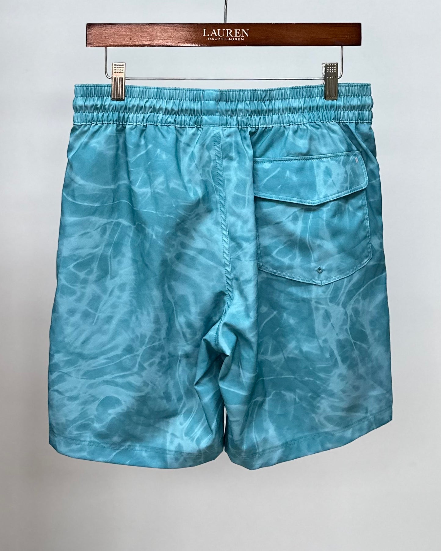 Short de baño Hurley 🏄🏽‍♂️ con estampado color celeste Talla S