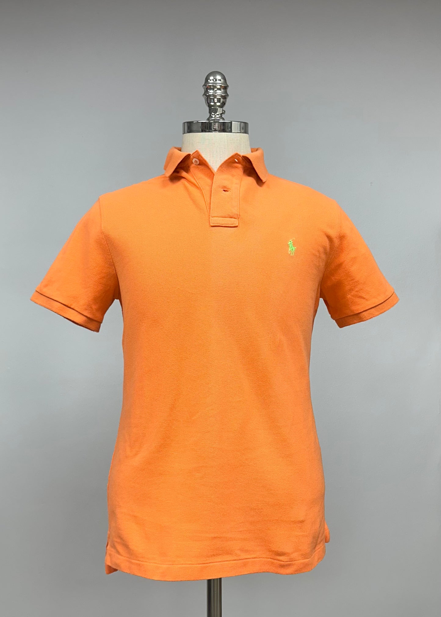 Camiseta Polo Ralph Lauren 🏇🏼 color naranja Talla M Entalle Custom Slim Fit