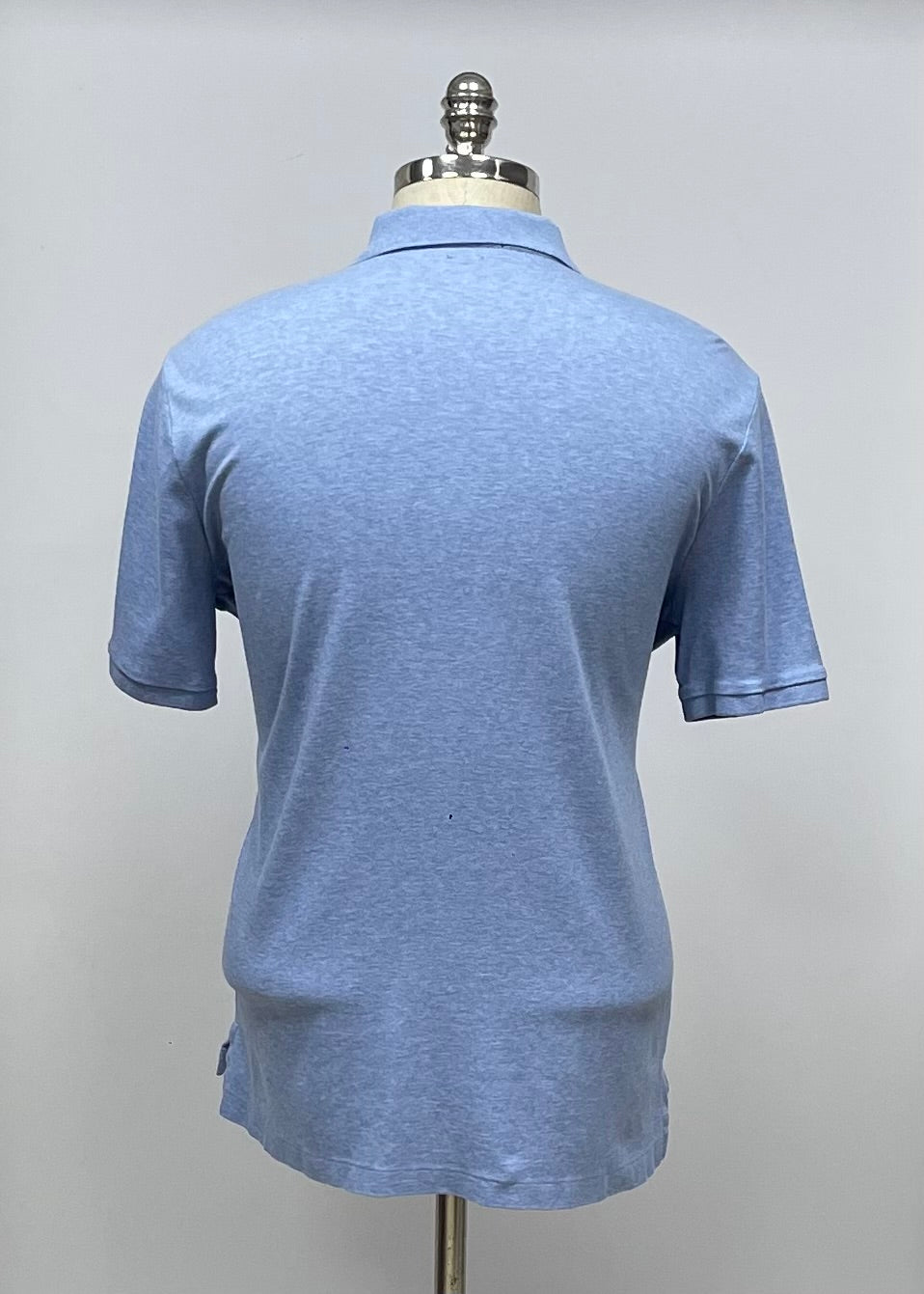 Camiseta Polo Ralph Lauren 🏇🏼 Pima color Celeste Talla L Entalle Clásico