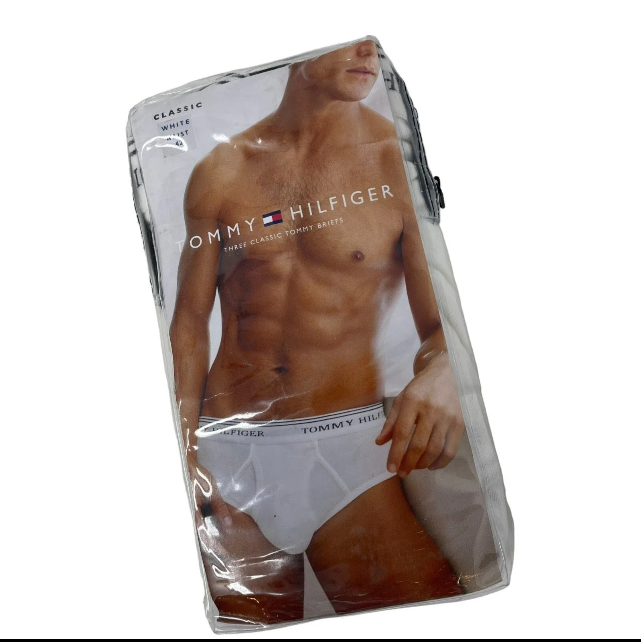 Paquete de 3 Calzoncillos a la cintura Tommy Hilfiger - Tela de algodon en color blanco Talla XL