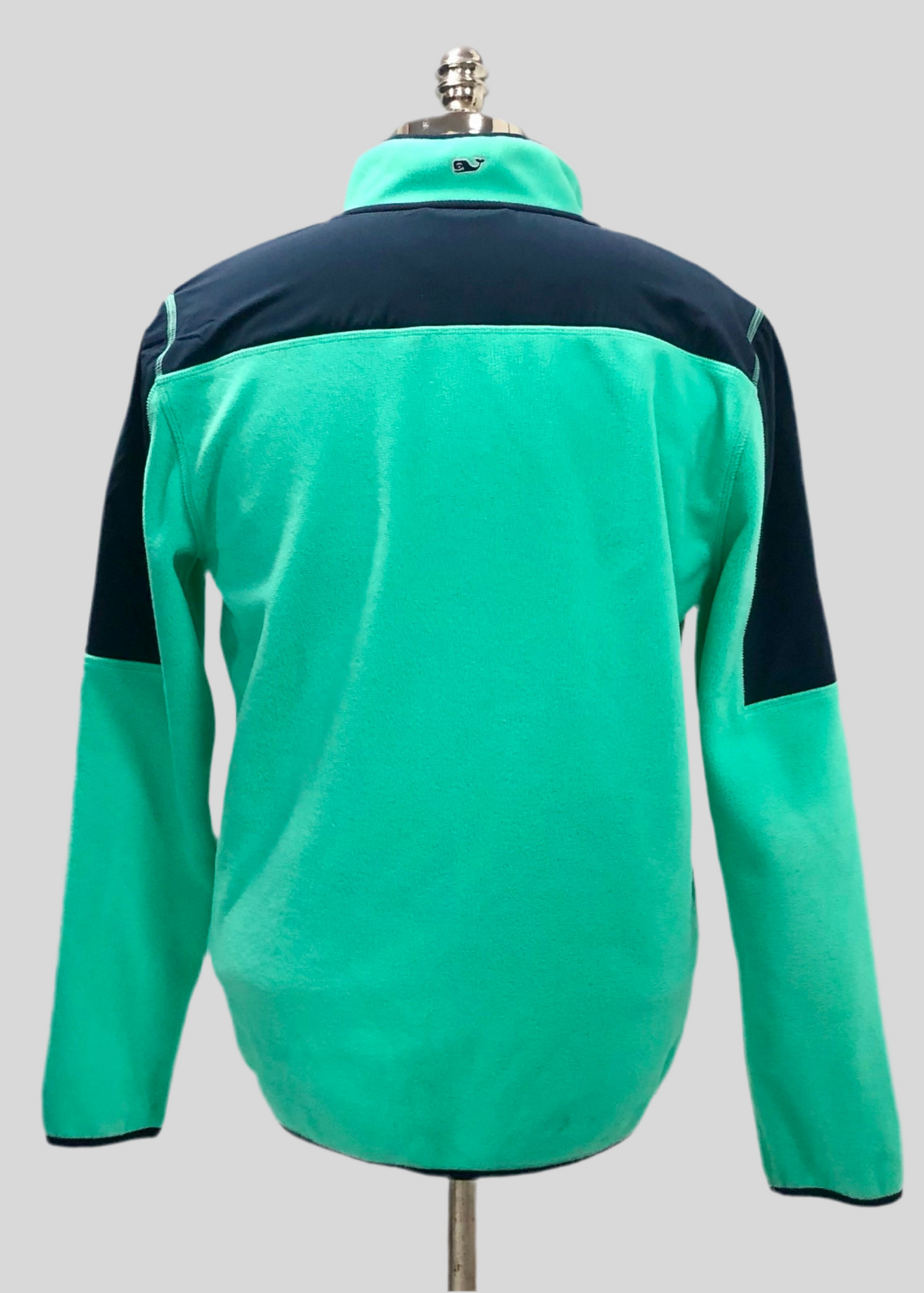 Sueter Pullover Vineyard Vines 🐳 color verde intenso y azul navy Tela algodón Talla M (ver descripción)