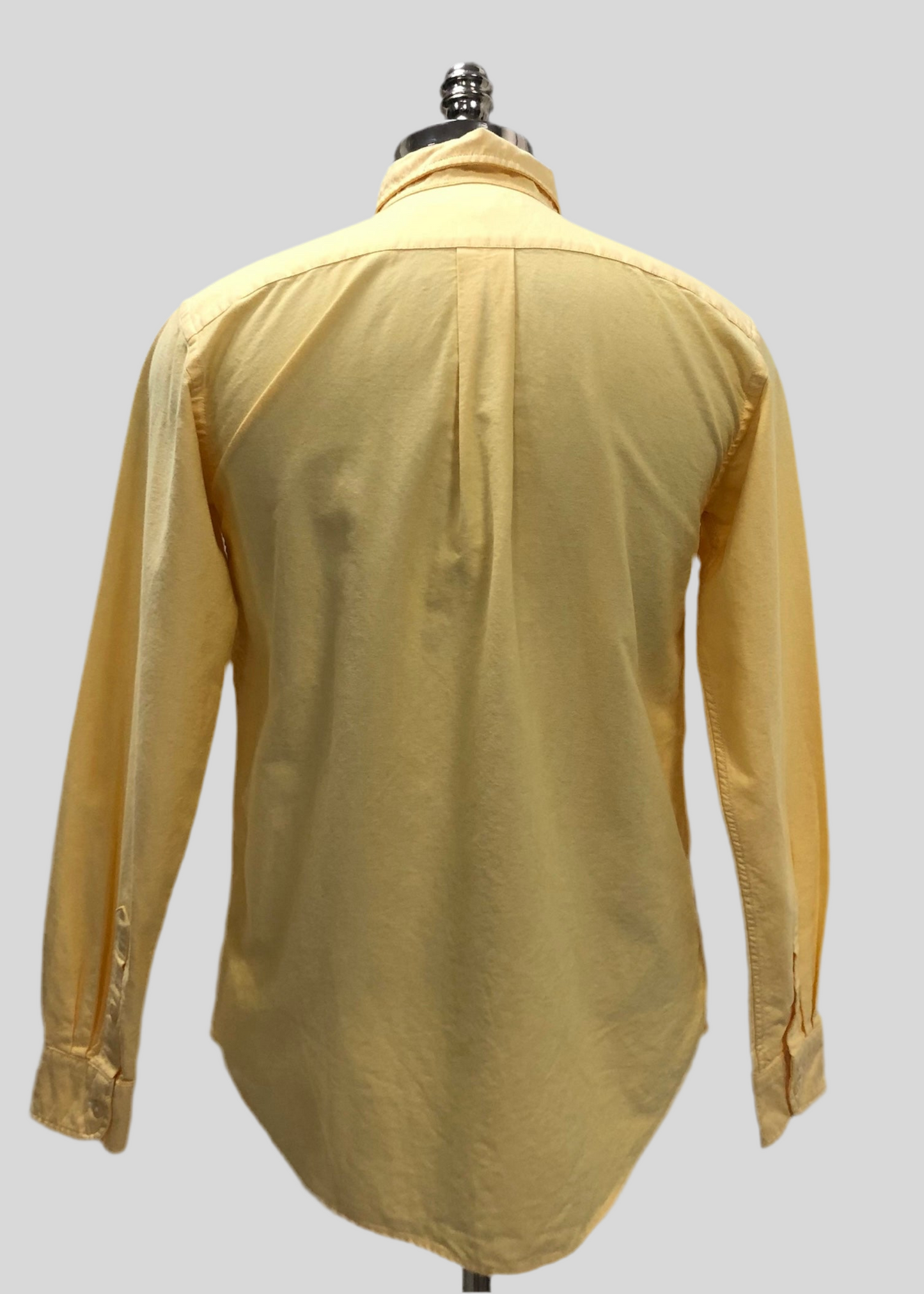 Camisa de niño Polo Ralph Lauren 🏇🏼 Oxford en color amarillo Talla XL Entalle Regular