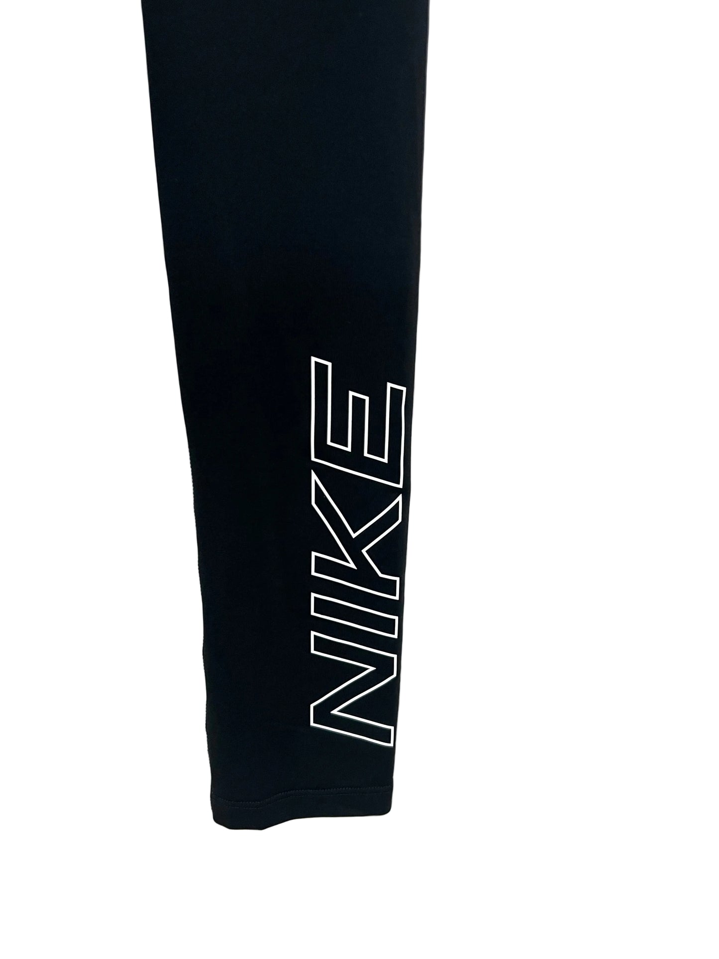 Malla de entrenamiento licra Nike ✔️ Pro Dri-FIT para hombre en Color negro y logo en blanco Talla L