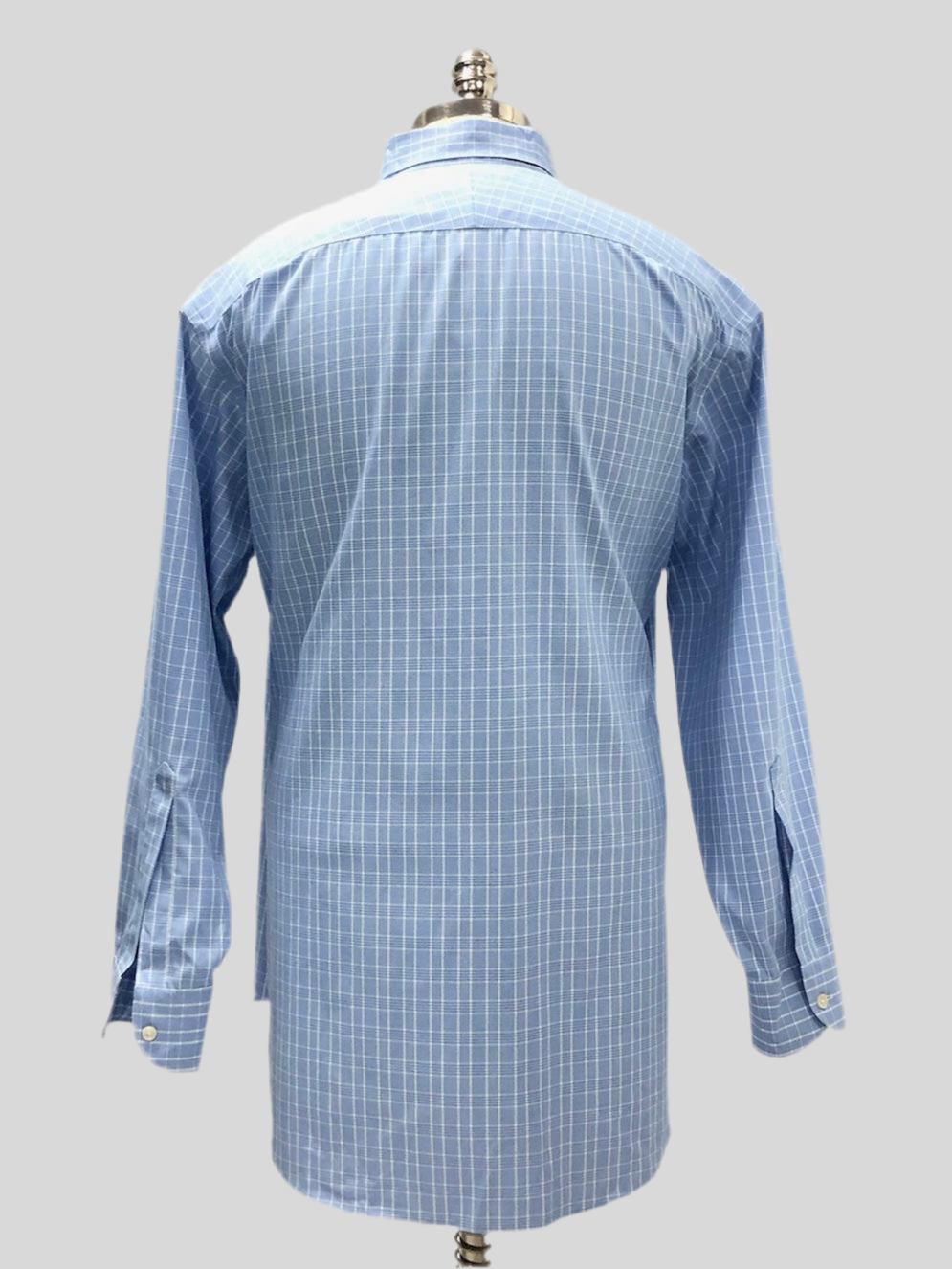 Camisa de botones Charles Tyrwhitt 🇬🇧 de cuadros azul, negro y blanco Talla XXL Entalle Clásico