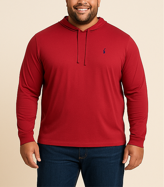 Sueter Jersey con capucha Polo Ralph Lauren 🏇🏼 color rosado magenta Talla XXL