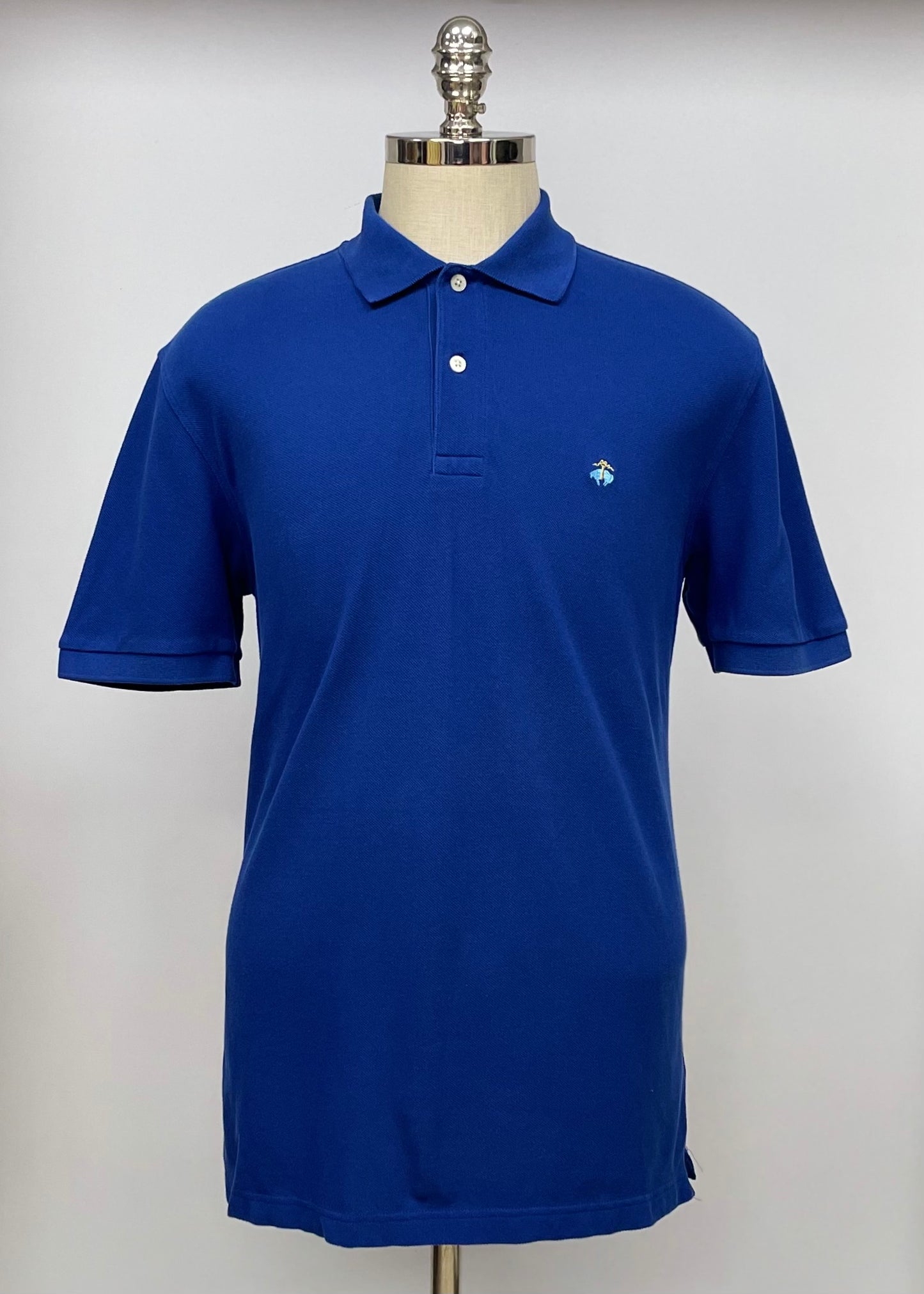 Camiseta Polo Brooks Brothers 🐑 color azul Talla L Entalle Slim Fit